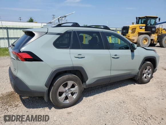 2022 Toyota RAV4 XLE with VIN 2T3P1RFV4NW290023, listed as a Copart auction lot 63184045 with 49,866 mi miles and Salvage title. Bid and sale history available at DreamBid. Image 3.