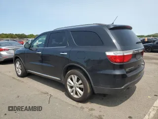 2013 Dodge Durango Crew с VIN 1C4SDJDT8DC540627, выставлен на аукционе Copart как лот 59012545 с пробегом 113 425 миль миль и Чистый • Clean title. История ставок и продаж доступна на DreamBid. Изображение 2.