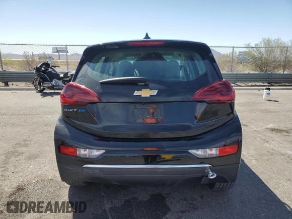 2018 Chevrolet Bolt EV LT with VIN 1G1FW6S0XJ4110517, listed as a Copart auction lot 52772995 with 56,492 mi miles and Salvage title. Bid and sale history available at DreamBid. Image 6.