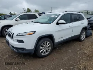 2015 Jeep Cherokee Limited z VIN 1C4PJMDS6FW605385, wystawiony jako Copart lot #57101495 z przebiegiem 127 634 mil mil oraz Szkoda całkowita • Salvage title. Historia ofert i sprzedaży dostępna na DreamBid. Obrazek 1.