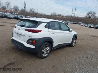 2021 Hyundai Kona SE with VIN KM8K1CAA3MU745706, listed as a IAAI auction lot 41663139 with 54,286 mi miles. Bid and sale history available at carsss.com. Image 4.