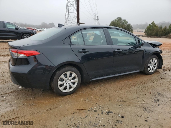 2024 Toyota Corolla LE with VIN 5YFB4MDE2RP178831, listed as a Copart auction lot 45362435 with 5,095 mi miles and Salvage Title. Bid and sale history available at carsss.com. Image 3.