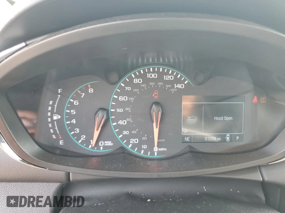 2020 Chevrolet Trax LS with VIN 3GNCJKSB5LL340070, listed as a Copart auction lot 59319985 with 61,209 mi miles and Salvage title. Bid and sale history available at DreamBid. Image 9.