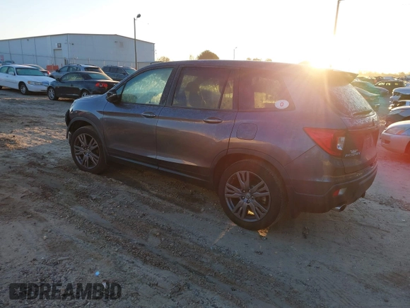 2020 Honda Passport EX-L with VIN 5FNYF7H55LB005906, listed as a IAAI auction lot 41322450 with 66,545 mi miles and . Bid and sale history available at DreamBid. Image 3.