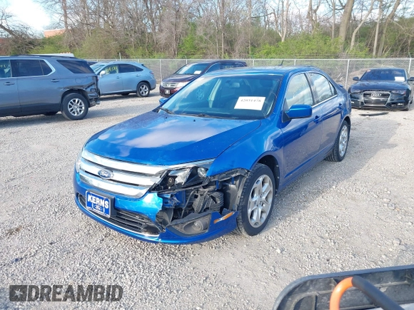 2011 Ford Fusion SE with VIN 3FAHP0HA3BR120444, listed as a IAAI auction lot 42031478 with 132,401 mi miles. Bid and sale history available at carsss.com. Image 20.