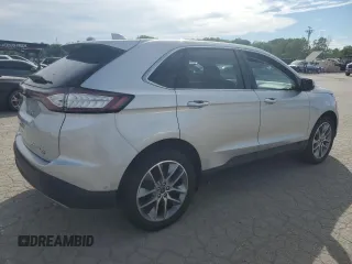 2017 Ford Edge Titanium with VIN 2FMPK4K86HBC18128, listed as a Copart auction lot 59304254 with 96,112 mi miles and Salvage Title. Bid and sale history available at carsss.com. Image 3.