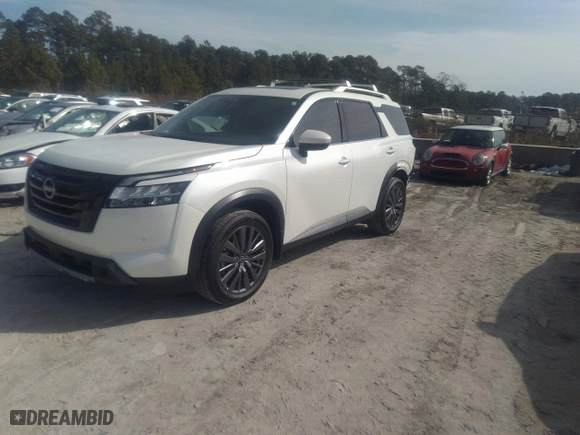 2024 Nissan Pathfinder SL with VIN 5N1DR3CB3RC229429, listed as a IAAI auction lot 41653299 with 11,165 mi miles. Bid and sale history available at carsss.com. Image 18.