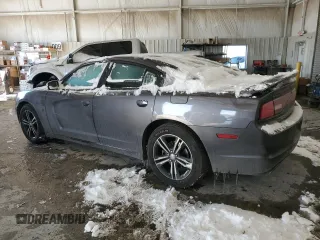 2014 Dodge Charger SXT Plus with VIN 2C3CDXJG4EH372115, listed as a Copart auction lot 41580055 with 197,232 mi miles and Salvage Title. Bid and sale history available at carsss.com. Image 2.