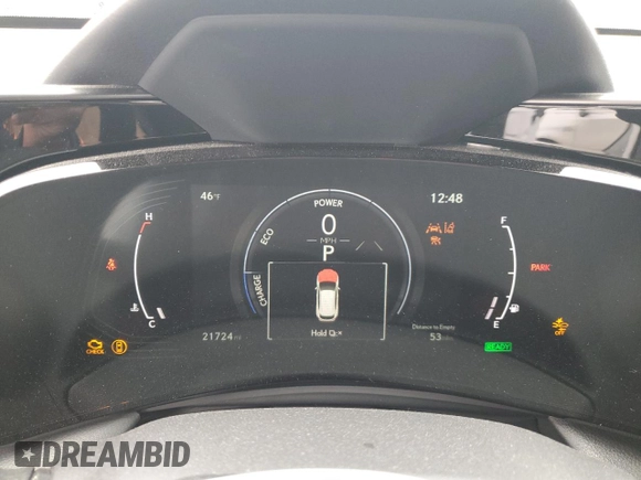 2023 Lexus NX 350h Luxury with VIN JTJHKCEZ4P5008778, listed as a Copart auction lot 45281265 with 21,724 mi miles and Salvage Title. Bid and sale history available at DreamBid. Image 9.