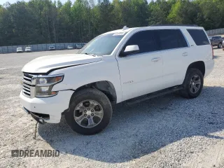 2017 Chevrolet Tahoe LT with VIN 1GNSKBKC4HR251480, listed as a Copart auction lot 54889535 with 192,669 mi miles and Salvage title. Bid and sale history available at DreamBid. Image 1.