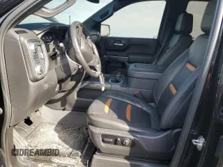 2021 GMC Sierra 1500 AT4 with VIN 3GTP9EEL7MG261132, listed as a Copart auction lot 46317815 with 78,458 mi miles and Salvage Title. Bid and sale history available at carsss.com. Image 7.