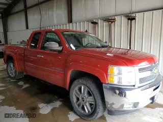 2012 Chevrolet Silverado 1500 LT with VIN 1GCRCSE06CZ340384, listed as a Copart auction lot 50319055 with 128,964 mi miles and Salvage Title. Bid and sale history available at carsss.com. Image 4.