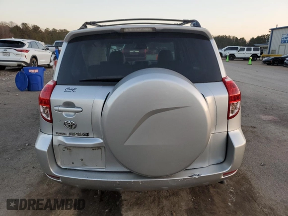 2008 Toyota RAV4 Ltd with VIN JTMZK31V785021133, listed as a Copart auction lot 43470655 with 266,830 mi miles and Salvage Title. Bid and sale history available at carsss.com. Image 6.