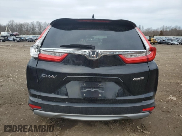 2018 Honda CR-V EX with VIN 7FARW2H56JE062320, listed as a Copart auction lot 45853113 with 74,543 mi miles and . Bid and sale history available at DreamBid. Image 6.