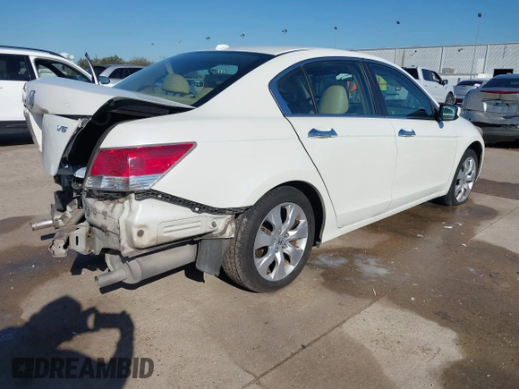 2009 Honda Accord EX-L with VIN 1HGCP36819A011542, listed as a IAAI auction lot 41764124 with 124,455 mi miles and . Bid and sale history available at DreamBid. Image 4.