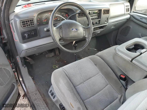 2004 Ford Super Duty F-250 XL with VIN 1FTNW21L84EA87616, listed as a Copart auction lot 83698114 with 229,744 mi miles and Salvage Title. Bid and sale history available at carsss.com. Image 8.