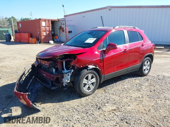 2019 Chevrolet Trax LT with VIN 3GNCJLSB2KL221428, listed as a IAAI auction lot 41805694 with 64,140 mi miles and . Bid and sale history available at carsss.com. Image 18.