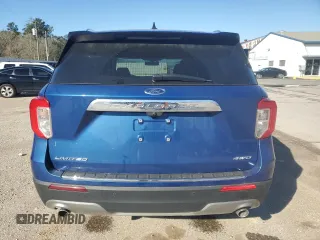 2023 Ford Explorer Limited with VIN 1FMSK8FH5PGA57662, listed as a Copart auction lot 45501215 with 58,271 mi miles and Salvage Title. Bid and sale history available at carsss.com. Image 6.
