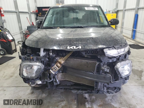 2022 Kia Soul LX with VIN KNDJ23AU8N7184684, listed as a Copart auction lot 53359015 with 52,388 mi miles and Salvage Title. Bid and sale history available at carsss.com. Image 5.