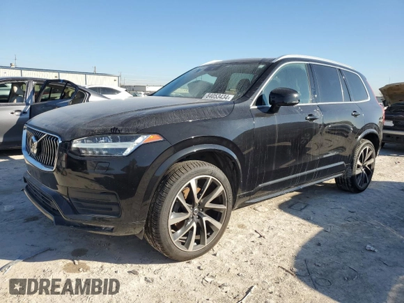 2021 Volvo XC90 Momentum with VIN YV4A221K0M1680263, listed as a Copart auction lot 84053434 with 90,407 mi miles and Clean Title. Bid and sale history available at carsss.com. Image 1.