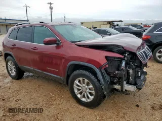 2019 Jeep Cherokee Latitude with VIN 1C4PJMCB5KD337646, listed as a Copart auction lot 58588455 with 120,845 mi miles and Salvage title. Bid and sale history available at DreamBid. Image 4.