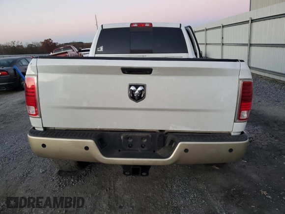 2013 Ram 2500 Laramie Longhorn с VIN 3C6UR5GL5DG590564, выставлен на аукционе Copart как лот 81765324 с пробегом 168 323 миль миль и Списание • Salvage title. История ставок и продаж доступна на DreamBid. Изображение 6.
