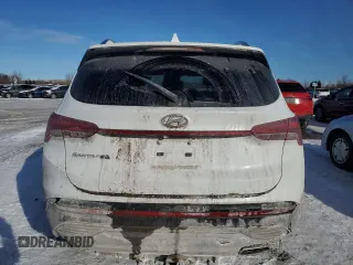 2021 Hyundai Santa Fe Essential with VIN 5NMS24AJ2MH358191, listed as a Copart auction lot 43641705 with 114,713 mi miles and Salvage Title. Bid and sale history available at carsss.com. Image 6.