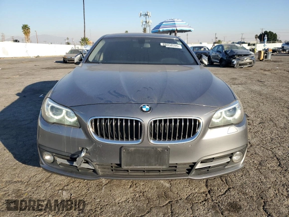 2016 BMW 5 Series 528i with VIN WBA5A5C5XGG350127, listed as a Copart auction lot 88058595 with 107,663 mi miles and Salvage title. Bid and sale history available at DreamBid. Image 5.