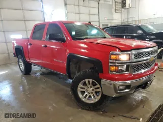 2014 Chevrolet Silverado 1500 LT with VIN 3GCUKREC1EG192700, listed as a Copart auction lot 75665673 with 162,472 mi miles and Salvage Title. Bid and sale history available at carsss.com. Image 4.