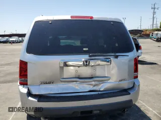 2009 Honda Pilot EX-L with VIN 5FNYF48649B028206, listed as a Copart auction lot 54773965 with 167,134 mi miles and Salvage Title. Bid and sale history available at carsss.com. Image 6.