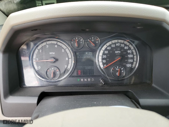 2010 Dodge Ram 1500 SLT with VIN 1D7RB1CP6AS132451, listed as a Copart auction lot 78466284 with 21,287 mi miles and Salvage Title. Bid and sale history available at carsss.com. Image 9.
