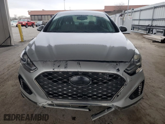 2018 Hyundai Sonata SEL with VIN 5NPE34AF8JH716737, listed as a Copart auction lot 52597155 with 157,574 mi miles and Clean Title. Bid and sale history available at DreamBid. Image 5.