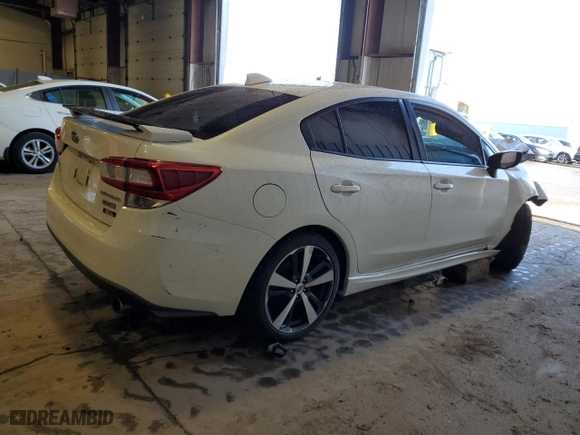 2017 Subaru Impreza Sport with VIN 4S3GKAL66H3624829, listed as a Copart auction lot 53432545 with 0 mi miles and Salvage Title. Bid and sale history available at carsss.com. Image 3.