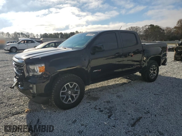 2022 GMC Canyon 4WD AT4 w/Cloth with VIN 1GTG6FEN2N1240091, listed as a Copart auction lot 85764964 with 25,881 mi miles and Salvage Title. Bid and sale history available at carsss.com. Image 1.