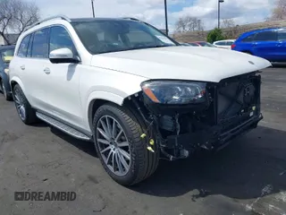 2023 Mercedes-Benz GLS 450 with VIN 4JGFF5KEXPA998074, listed as a IAAI auction lot 41862204 with 31,622 mi miles and . Bid and sale history available at DreamBid. Image 1.