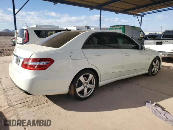 2012 Mercedes-Benz E E 350 Luxury with VIN WDDHF5KB2CA596827, listed as a Copart auction lot 88152985 with 132,042 mi miles and Salvage Title. Bid and sale history available at carsss.com. Image 3.
