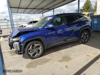 2024 Hyundai Tucson SEL with VIN 5NMJF3DE4RH347046, listed as a Copart auction lot 47836835 with 16,090 mi miles and Salvage Title. Bid and sale history available at carsss.com. Image 1.