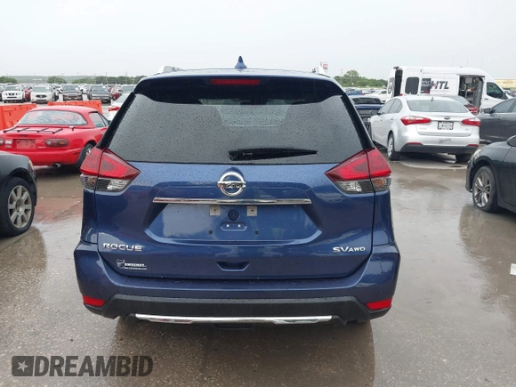 2020 Nissan Rogue S with VIN KNMAT2MV7LP524044, listed as a IAAI auction lot 42119954 with 35,499 mi miles. Bid and sale history available at carsss.com. Image 16.
