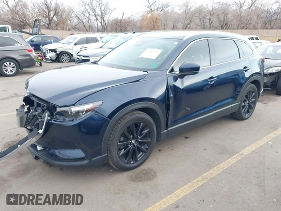 2022 Mazda CX-9 Touring Plus with VIN JM3TCBAY6N0616918, listed as a IAAI auction lot 41242341 with 22,384 mi miles and . Bid and sale history available at carsss.com. Image 17.