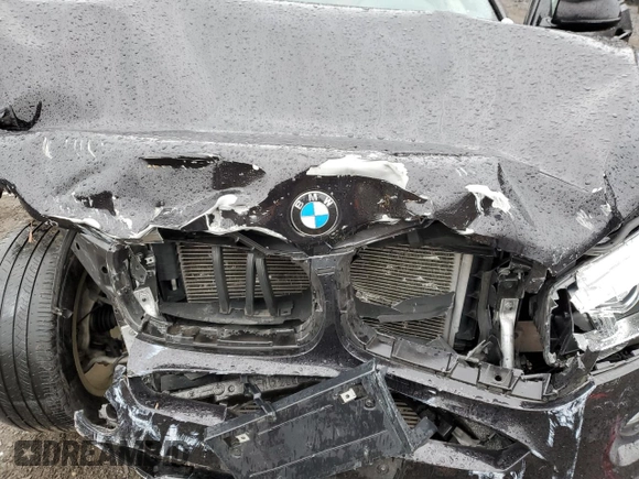 2017 BMW X6 xDrive35i with VIN 5UXKU2C31H0U29480, listed as a Copart auction lot 43853993 with 45,466 mi miles. Bid and sale history available at carsss.com. Image 12.