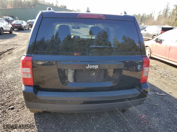 2017 Jeep Patriot Sport with VIN 1C4NJPBB3HD161750, listed as a Copart auction lot 47668615 with 160,257 mi miles and Clean Title. Bid and sale history available at carsss.com. Image 6.