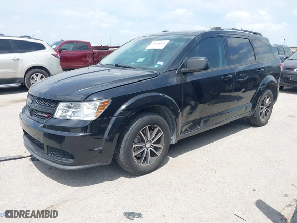 2017 Dodge Journey SE with VIN 3C4PDCAB9HT683433, listed as a IAAI auction lot 41944422 with 98,154 mi miles. Bid and sale history available at carsss.com. Image 17.