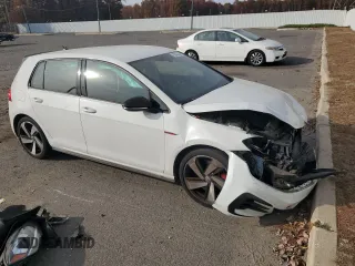 2021 Volkswagen Golf GTI S with VIN 3VW5T7AU0MM009966, listed as a Copart auction lot 76067084 with 24,679 mi miles and Salvage Title. Bid and sale history available at carsss.com. Image 4.