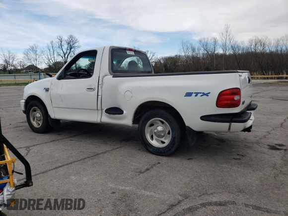 1998 Ford F-150 with VIN 1FTZF0768WKB35711, listed as a Copart auction lot 50441605 with 165,604 mi miles and Salvage title. Bid and sale history available at DreamBid. Image 2.