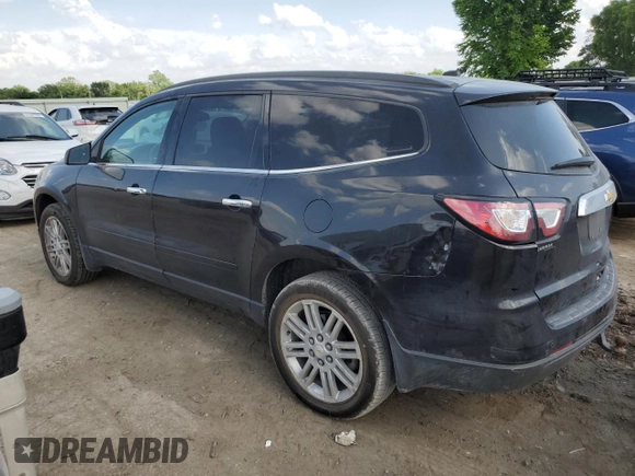 2015 Chevrolet Traverse LT with VIN 1GNKRGKD6FJ313068, listed as a Copart auction lot 57554715 with 211,207 mi miles and Salvage title. Bid and sale history available at DreamBid. Image 2.