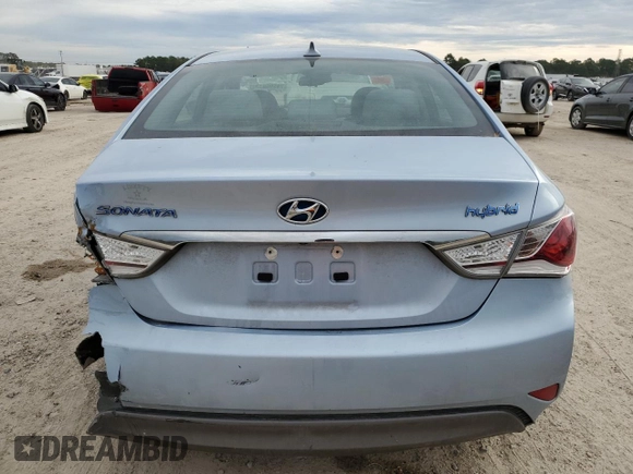 2015 Hyundai Sonata Hybrid Limited with VIN KMHEC4A49FA121095, listed as a Copart auction lot 79596813 with Not Provided miles. Bid and sale history available at carsss.com. Image 6.