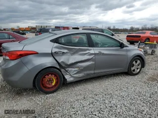 2012 Hyundai Elantra GLS with VIN KMHDH4AE3CU284809, listed as a Copart auction lot 52688265 with 98,504 mi miles and Salvage Title. Bid and sale history available at carsss.com. Image 3.