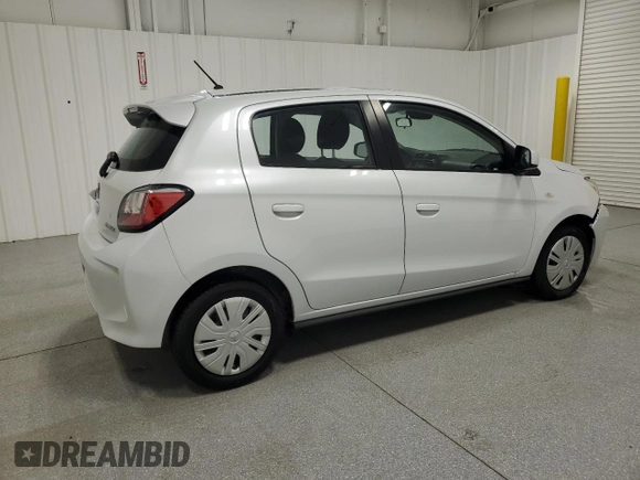 2024 Mitsubishi Mirage ES with VIN ML32AUHJ4RH008243, listed as a Copart auction lot 65278825 with 29,113 mi miles and Clean title. Bid and sale history available at DreamBid. Image 3.