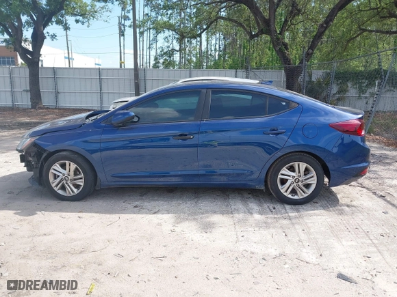 2020 Hyundai Elantra Value Edition with VIN 5NPD84LF1LH499349, listed as a IAAI auction lot 41960287 with 99,483 mi miles. Bid and sale history available at carsss.com. Image 13.