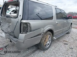 2008 Ford Expedition EL Limited with VIN 1FMFK19578LA77432, listed as a IAAI auction lot 41466394 with 398,963 mi miles. Bid and sale history available at carsss.com. Image 4.